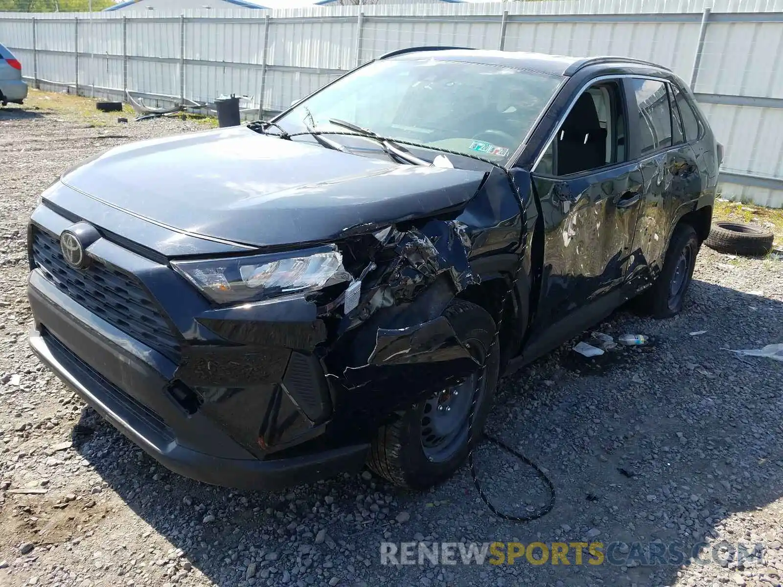 9 Photograph of a damaged car JTMF1RFV4KD007513 TOYOTA RAV4 2019