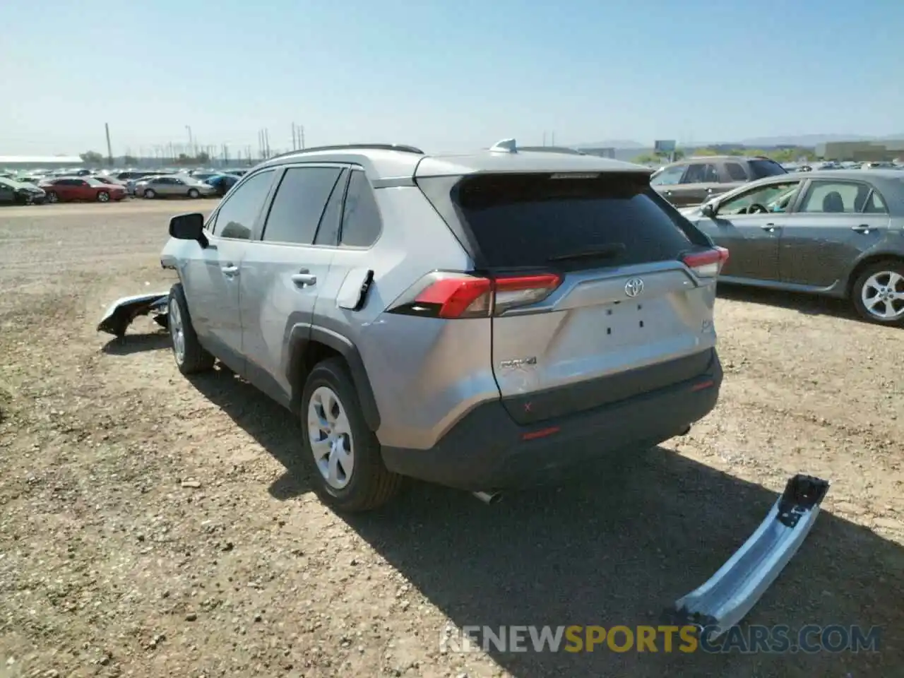 3 Photograph of a damaged car JTMF1RFV4KD015143 TOYOTA RAV4 2019