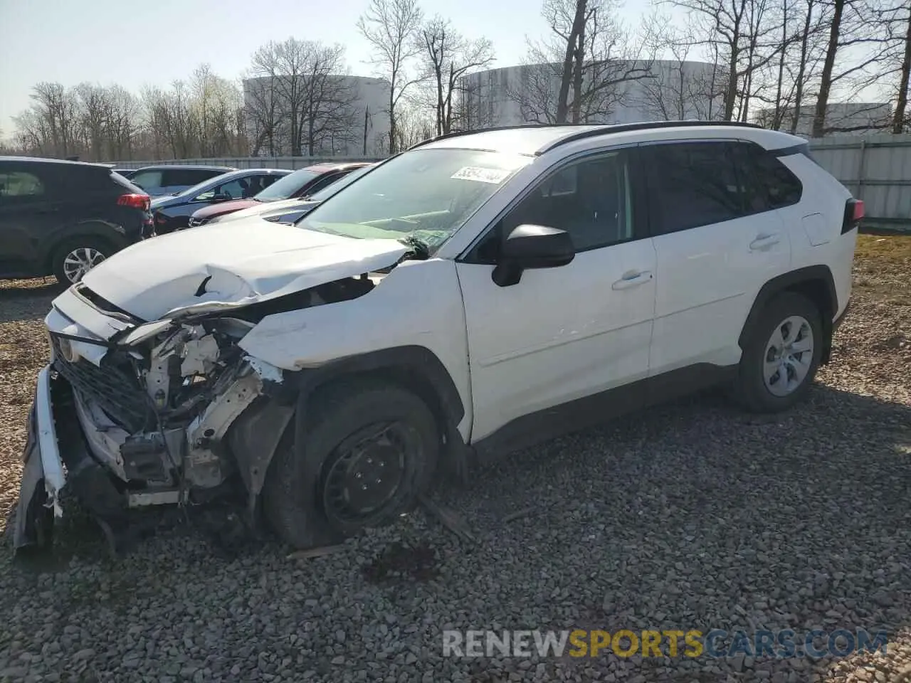 1 Photograph of a damaged car JTMF1RFV4KD022710 TOYOTA RAV4 2019