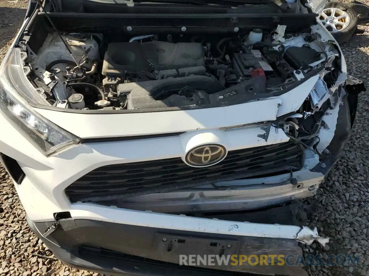 12 Photograph of a damaged car JTMF1RFV4KD022710 TOYOTA RAV4 2019