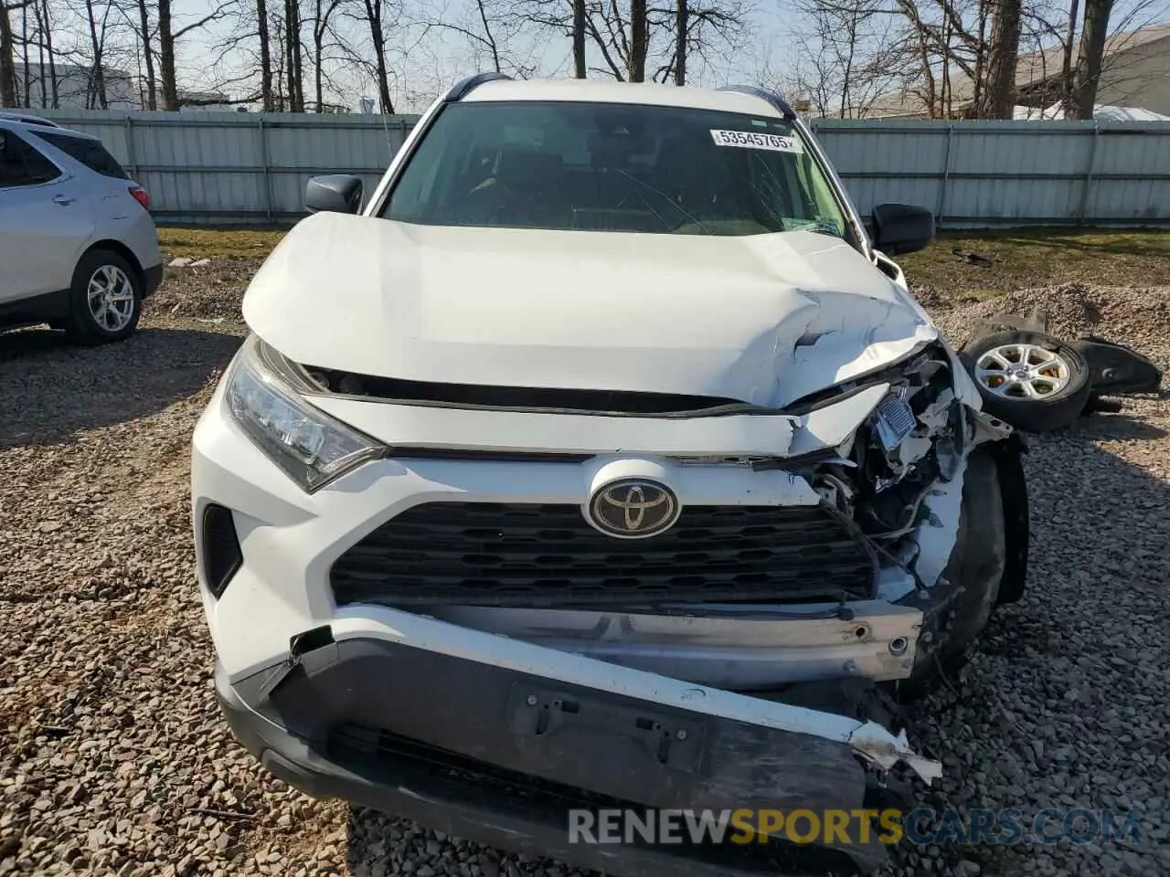 5 Photograph of a damaged car JTMF1RFV4KD022710 TOYOTA RAV4 2019