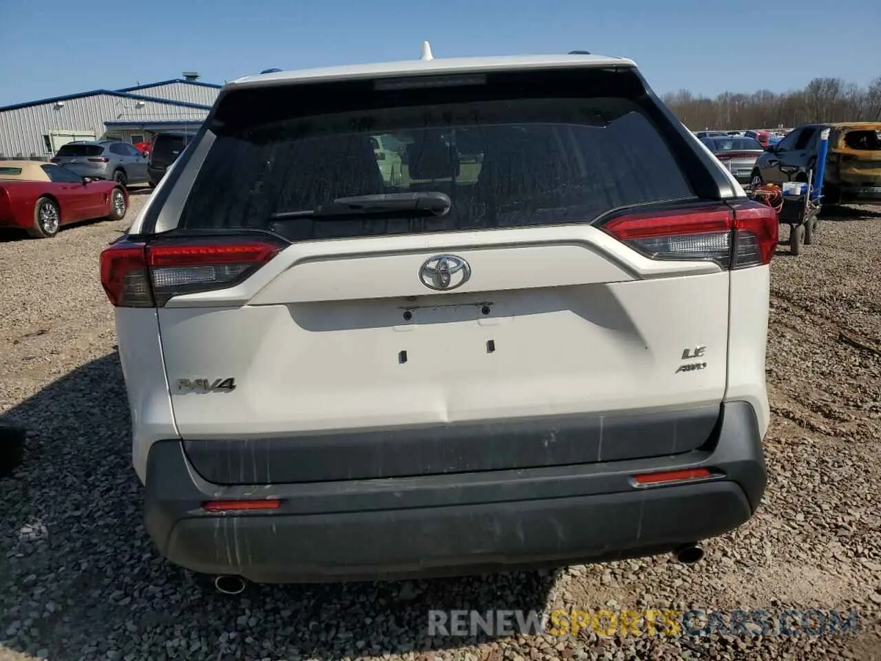 6 Photograph of a damaged car JTMF1RFV4KD022710 TOYOTA RAV4 2019