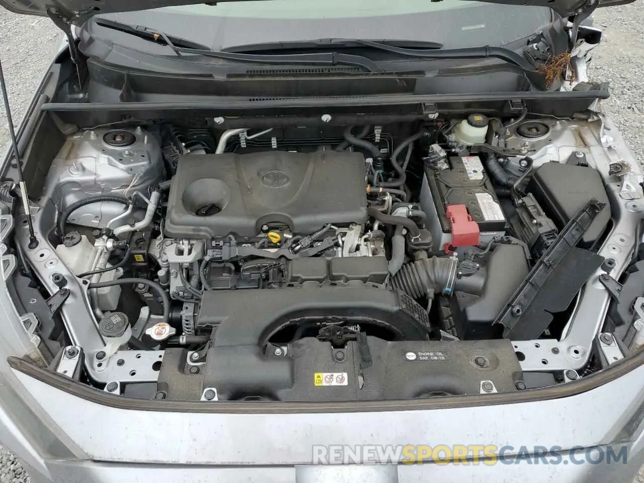 12 Photograph of a damaged car JTMF1RFV4KD027177 TOYOTA RAV4 2019
