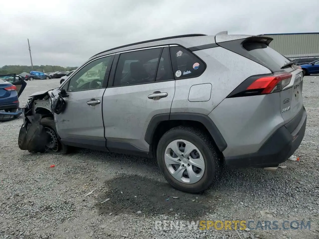 2 Photograph of a damaged car JTMF1RFV4KD027177 TOYOTA RAV4 2019