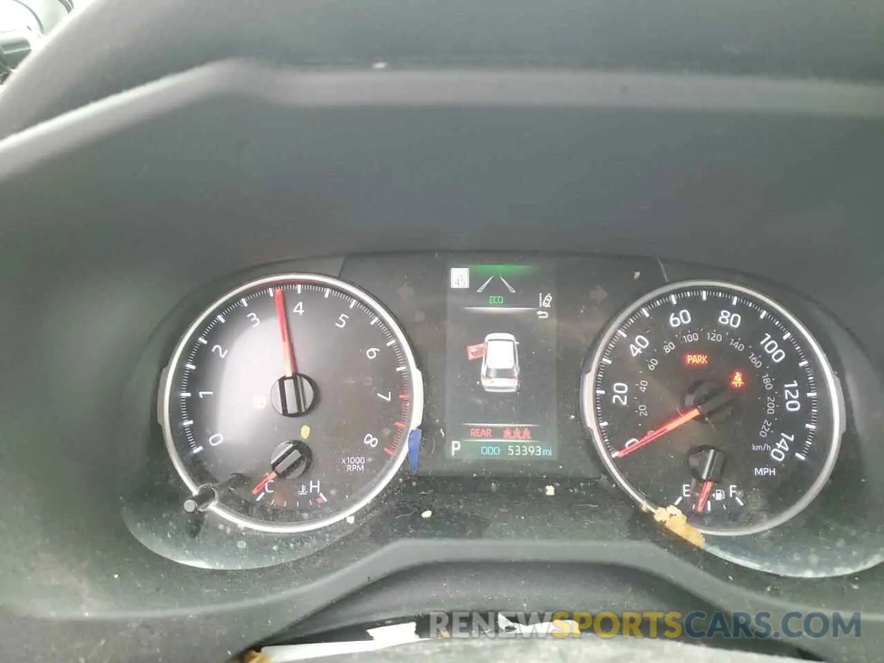 9 Photograph of a damaged car JTMF1RFV4KD027177 TOYOTA RAV4 2019