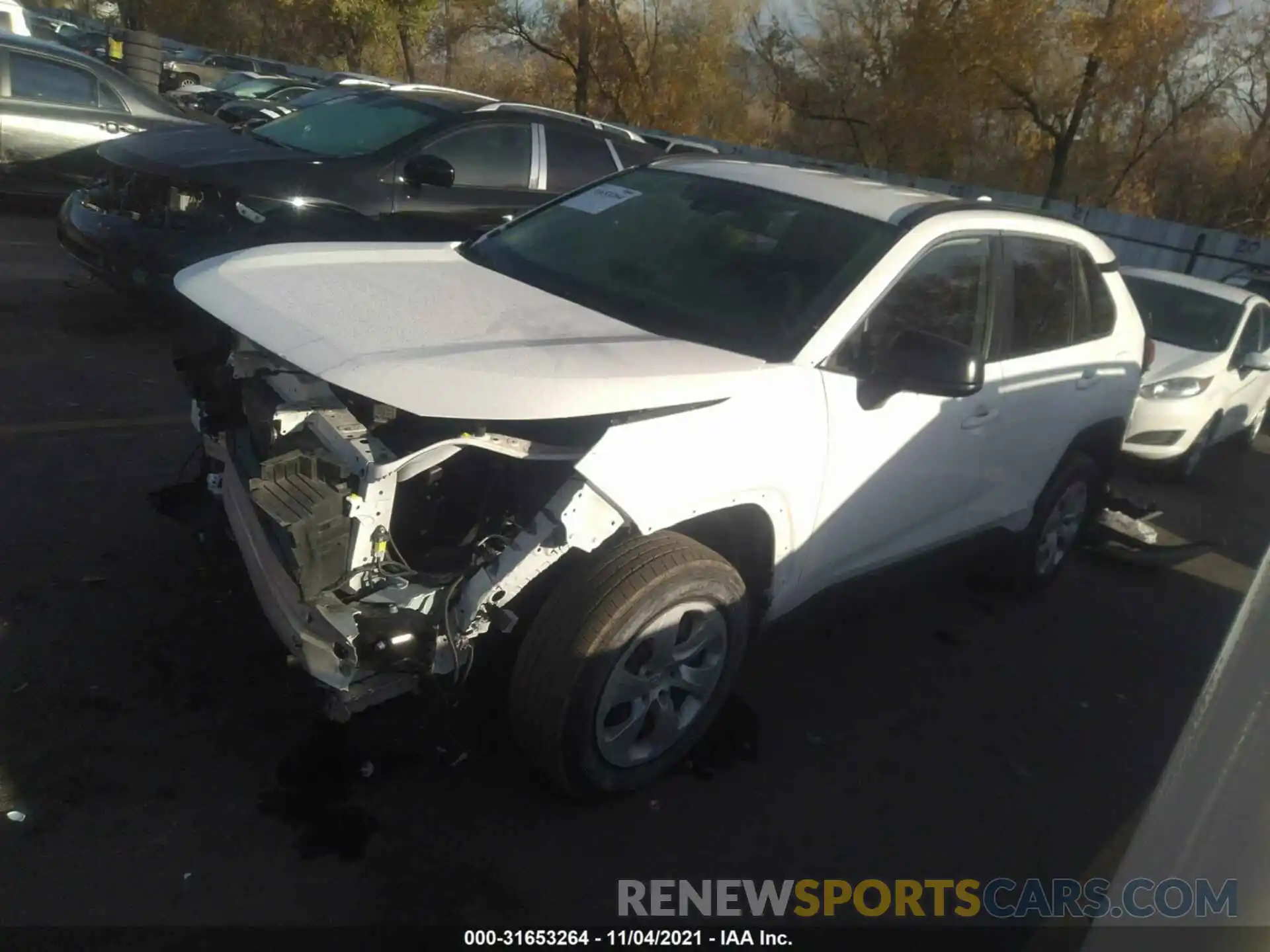 2 Photograph of a damaged car JTMF1RFV4KD030337 TOYOTA RAV4 2019