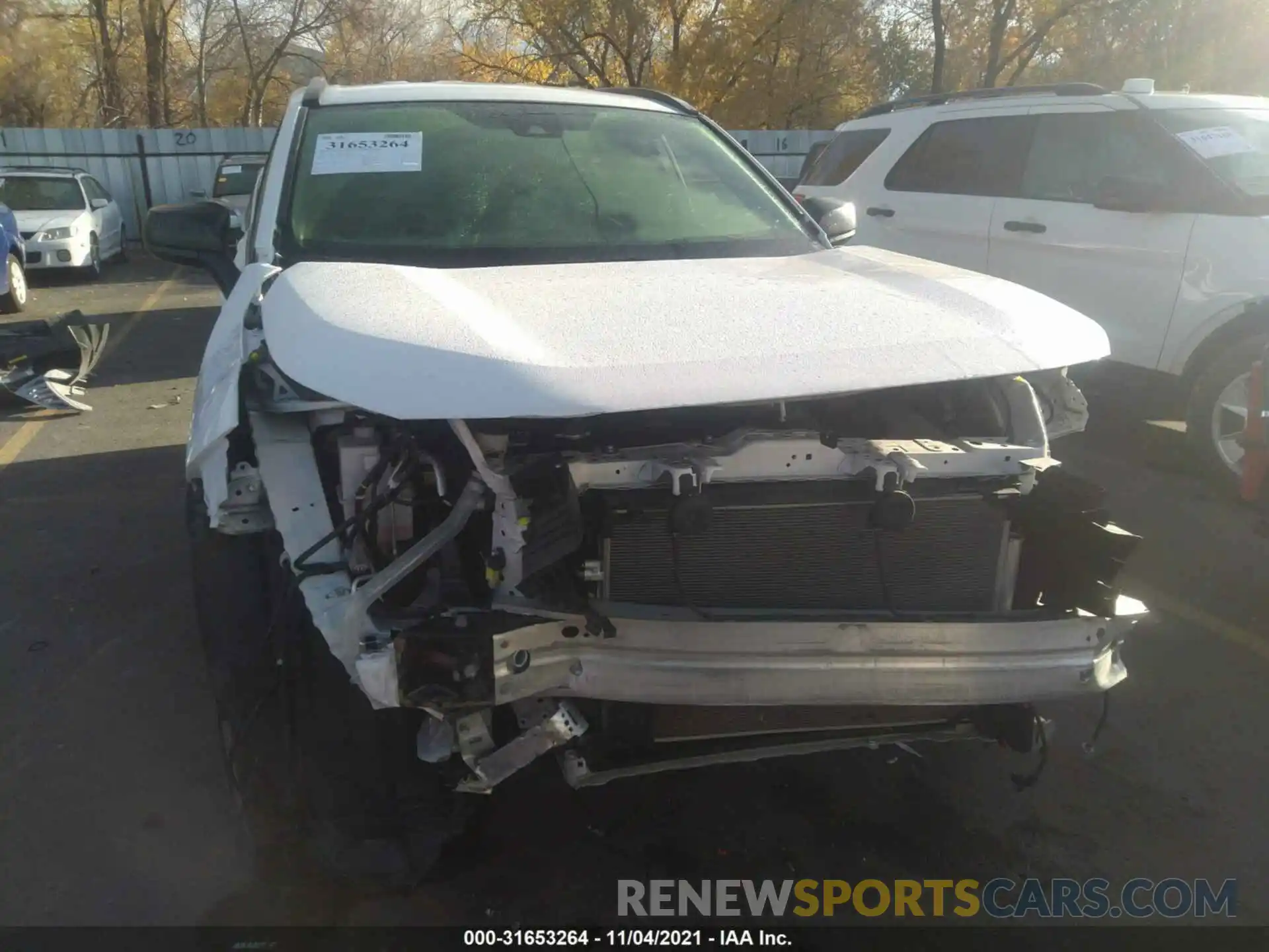 6 Photograph of a damaged car JTMF1RFV4KD030337 TOYOTA RAV4 2019