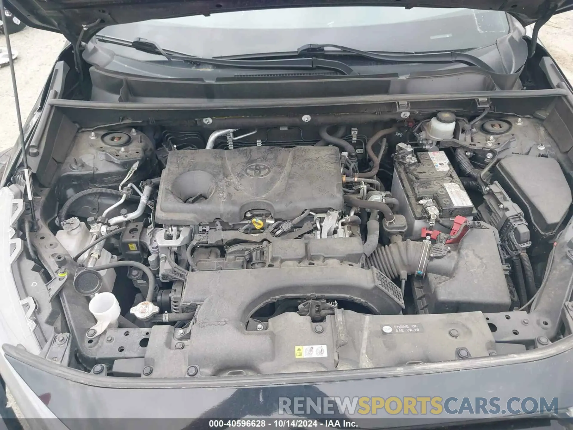 10 Photograph of a damaged car JTMF1RFV4KD030550 TOYOTA RAV4 2019