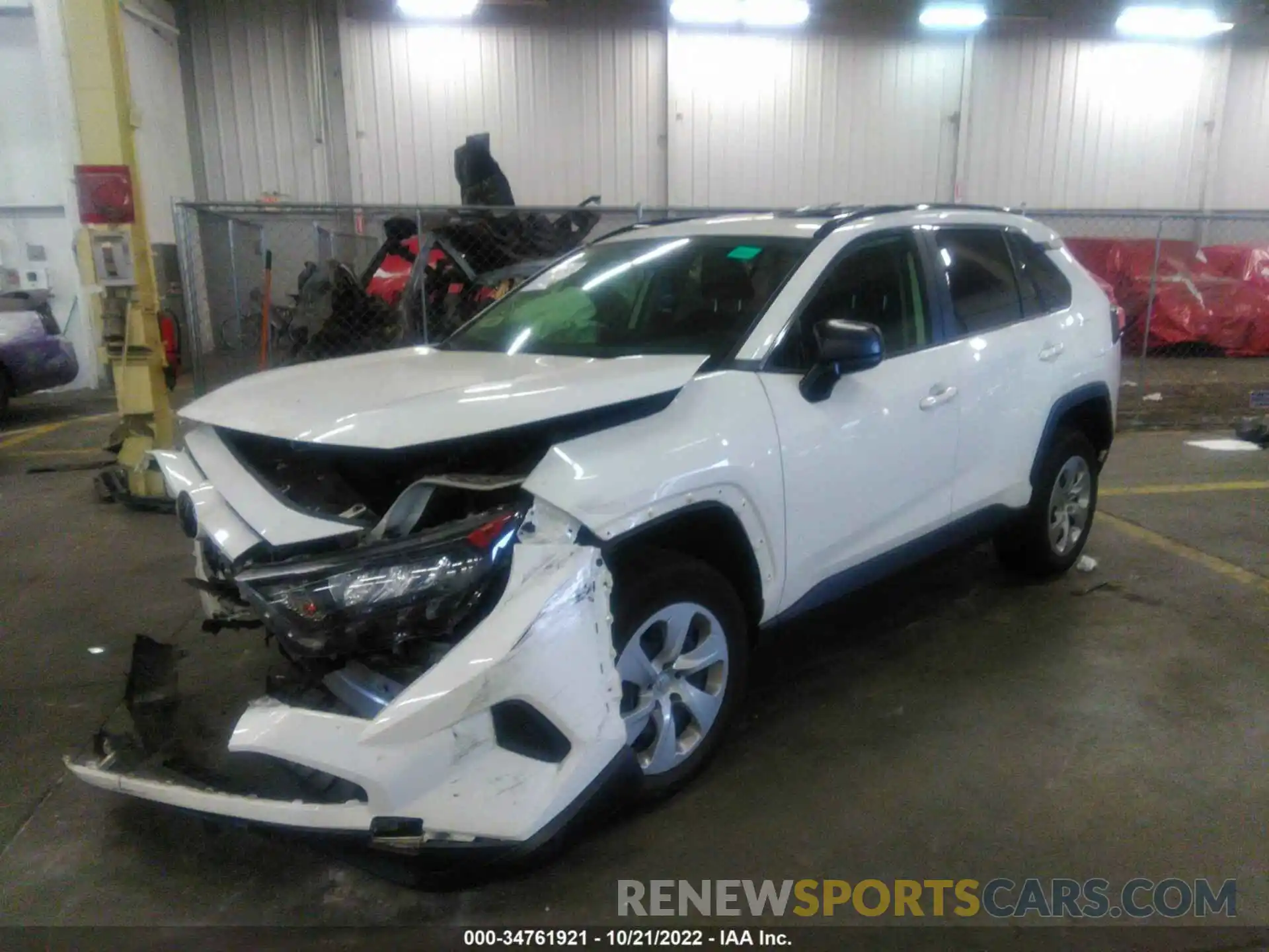 2 Photograph of a damaged car JTMF1RFV4KD508093 TOYOTA RAV4 2019