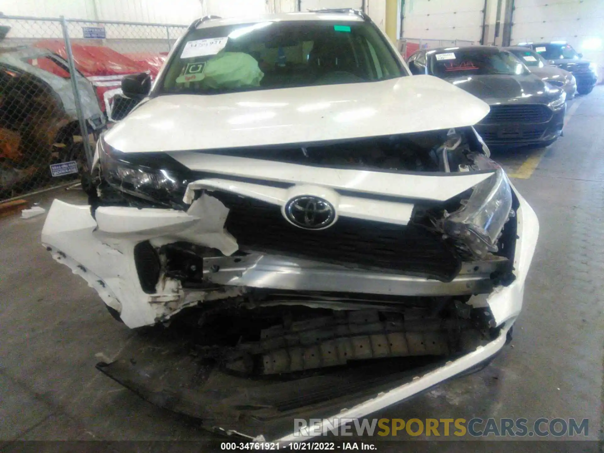 6 Photograph of a damaged car JTMF1RFV4KD508093 TOYOTA RAV4 2019