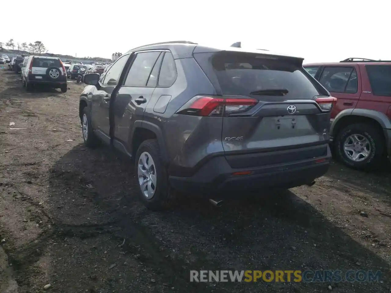 3 Photograph of a damaged car JTMF1RFV4KD508109 TOYOTA RAV4 2019