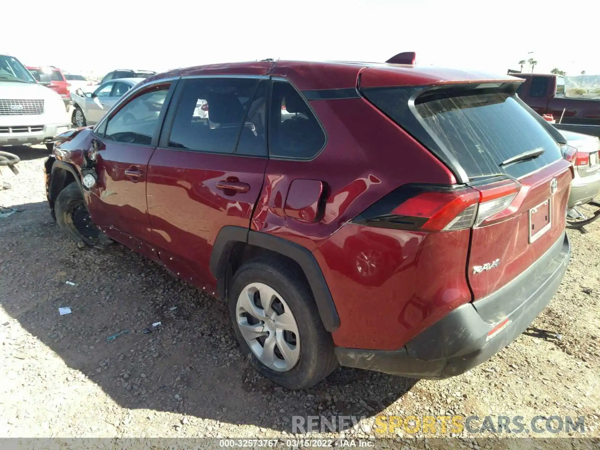 3 Photograph of a damaged car JTMF1RFV4KJ007934 TOYOTA RAV4 2019