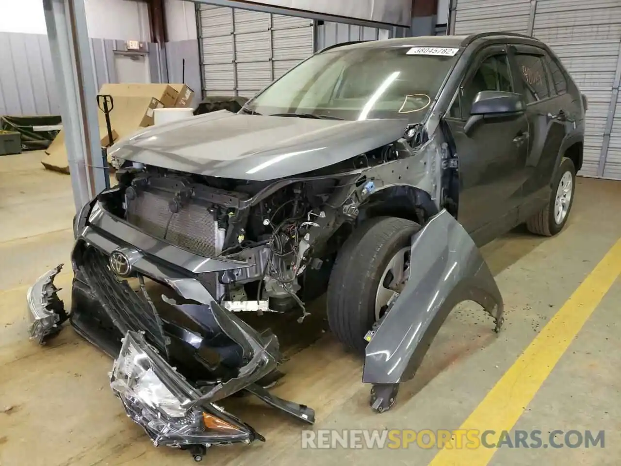 9 Photograph of a damaged car JTMF1RFV5KD009402 TOYOTA RAV4 2019