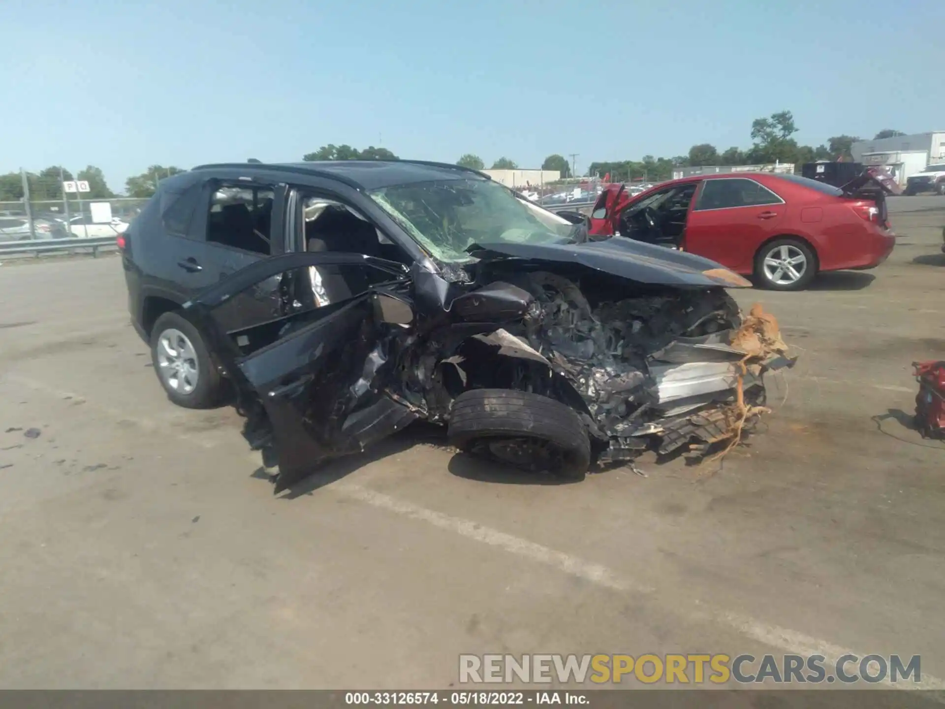 1 Photograph of a damaged car JTMF1RFV5KD039810 TOYOTA RAV4 2019