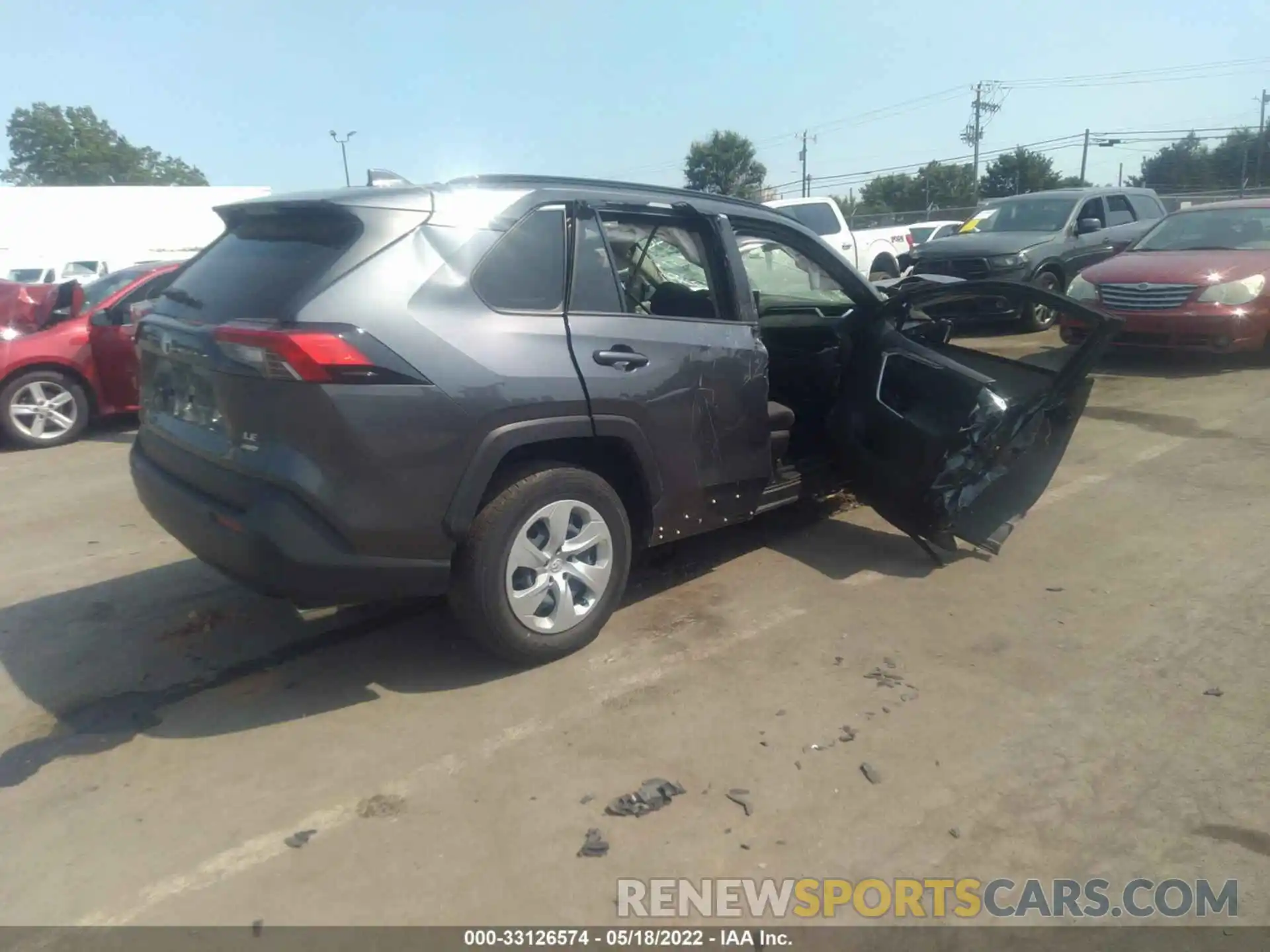 4 Photograph of a damaged car JTMF1RFV5KD039810 TOYOTA RAV4 2019