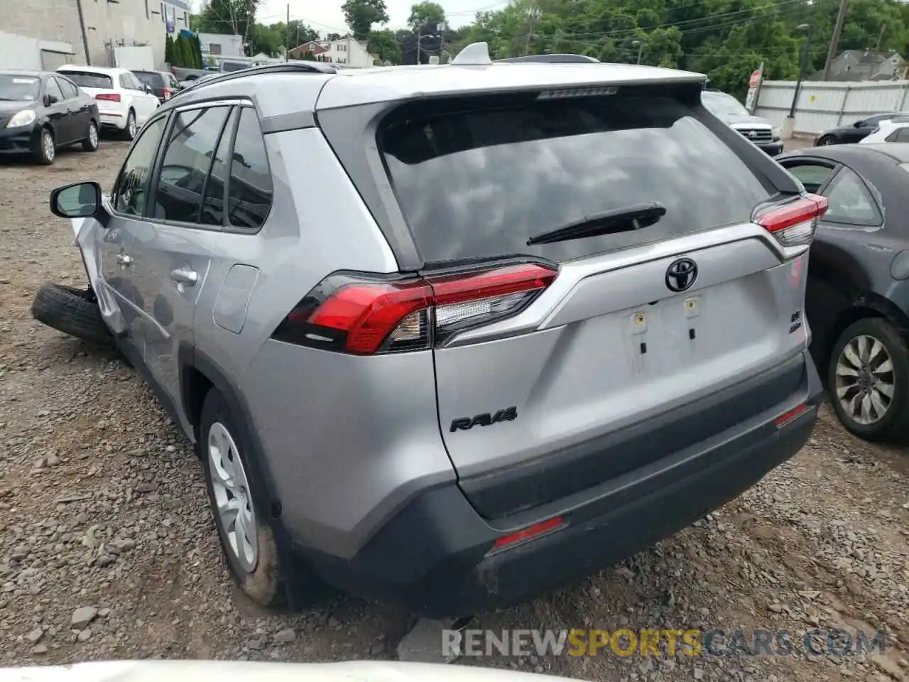 3 Photograph of a damaged car JTMF1RFV5KD047051 TOYOTA RAV4 2019