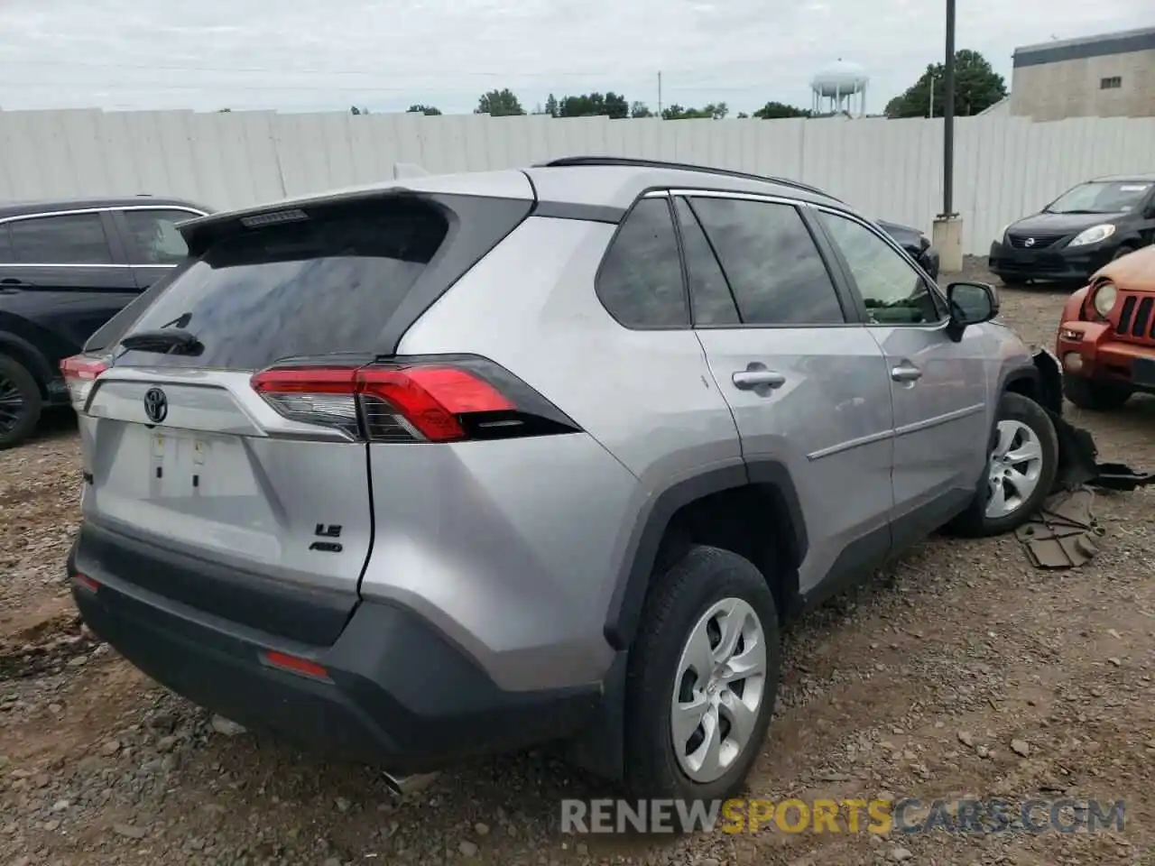 4 Photograph of a damaged car JTMF1RFV5KD047051 TOYOTA RAV4 2019