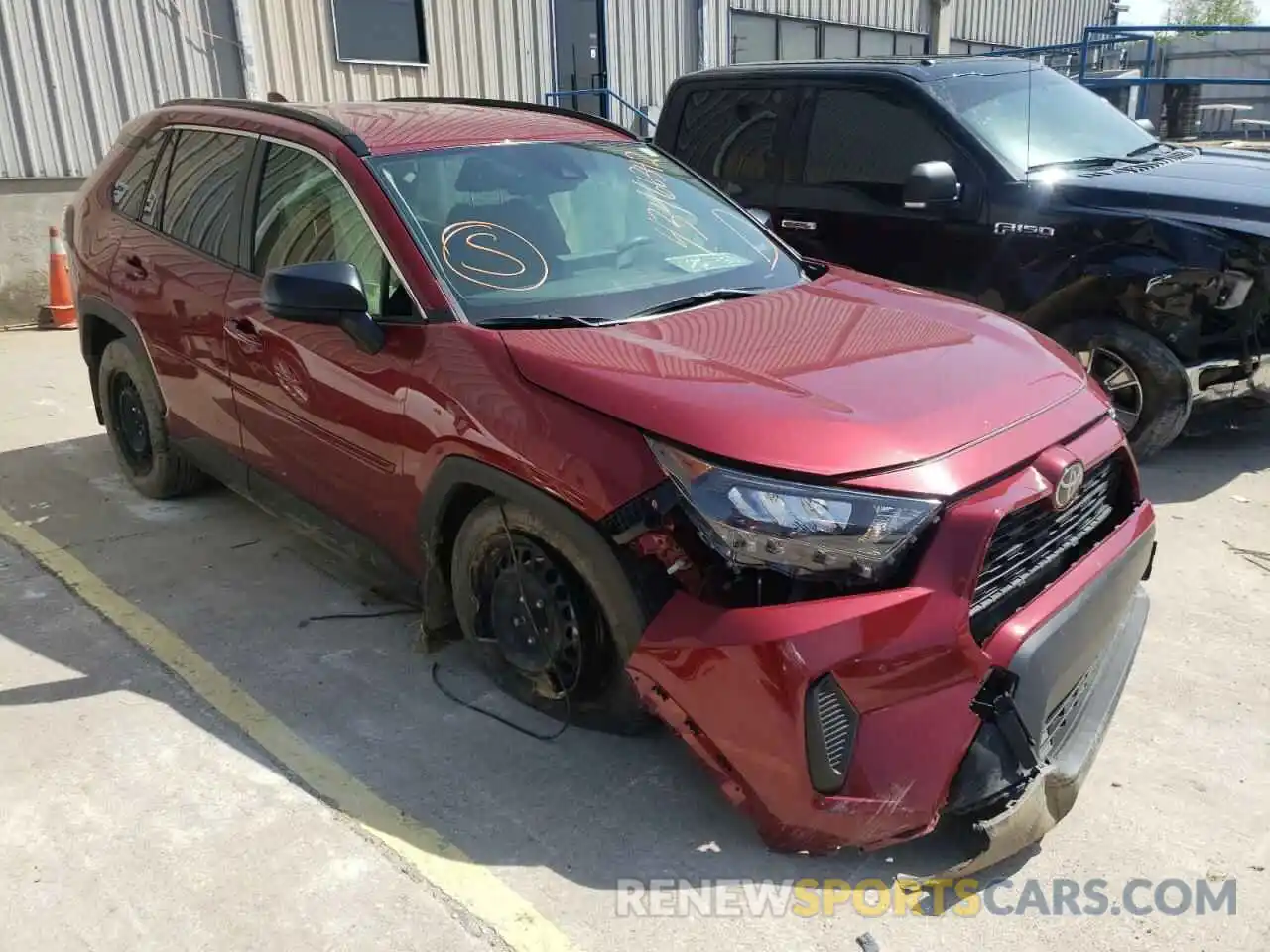 1 Photograph of a damaged car JTMF1RFV5KD508619 TOYOTA RAV4 2019