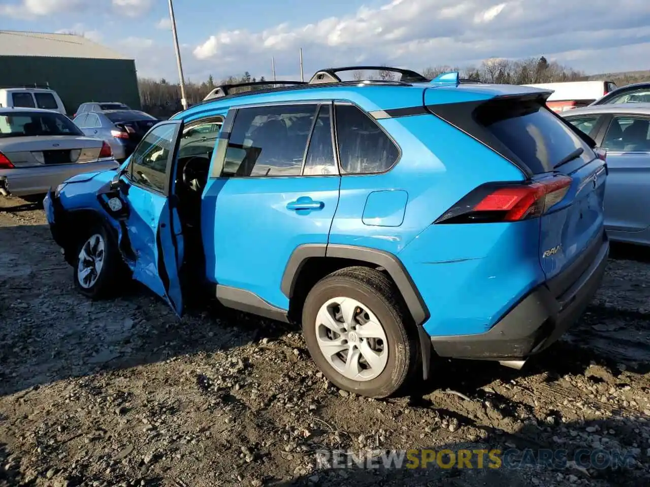 2 Photograph of a damaged car JTMF1RFV5KD518647 TOYOTA RAV4 2019