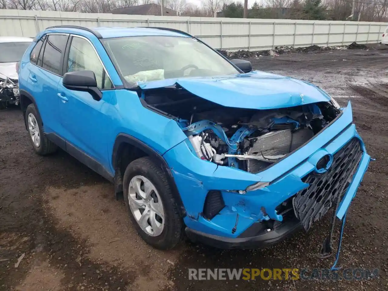 1 Photograph of a damaged car JTMF1RFV5KD518681 TOYOTA RAV4 2019