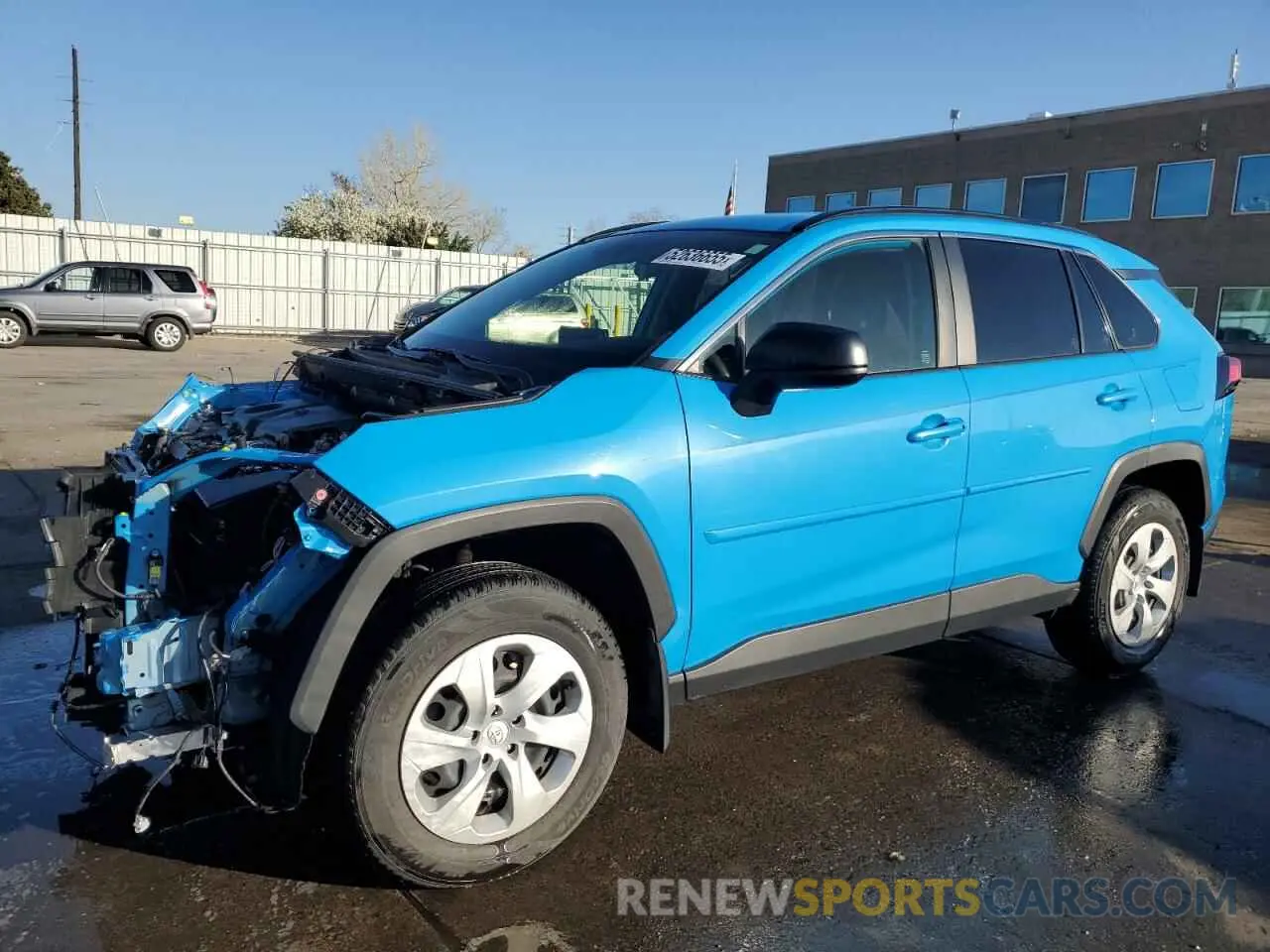 1 Photograph of a damaged car JTMF1RFV6KD004645 TOYOTA RAV4 2019