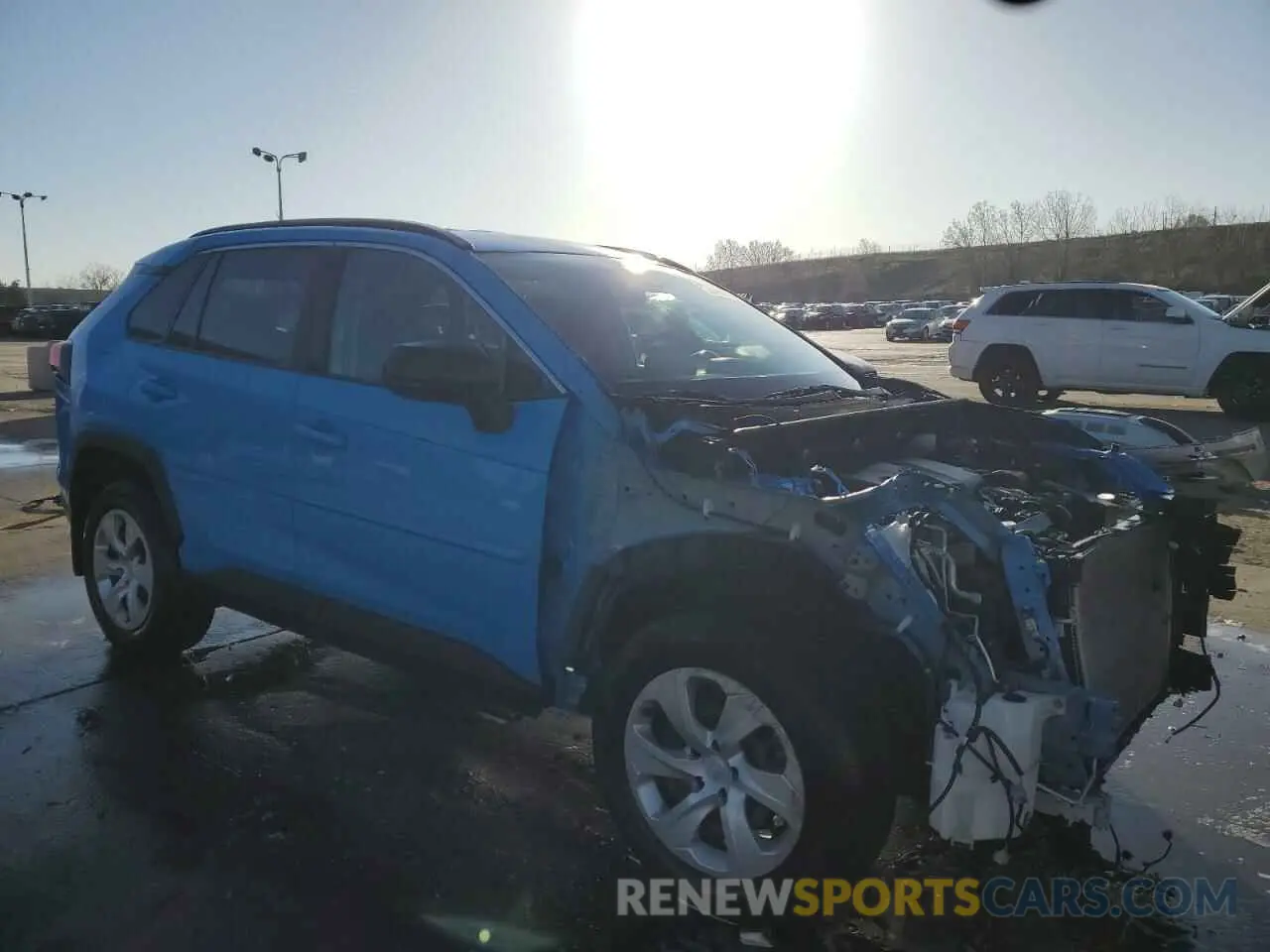 4 Photograph of a damaged car JTMF1RFV6KD004645 TOYOTA RAV4 2019