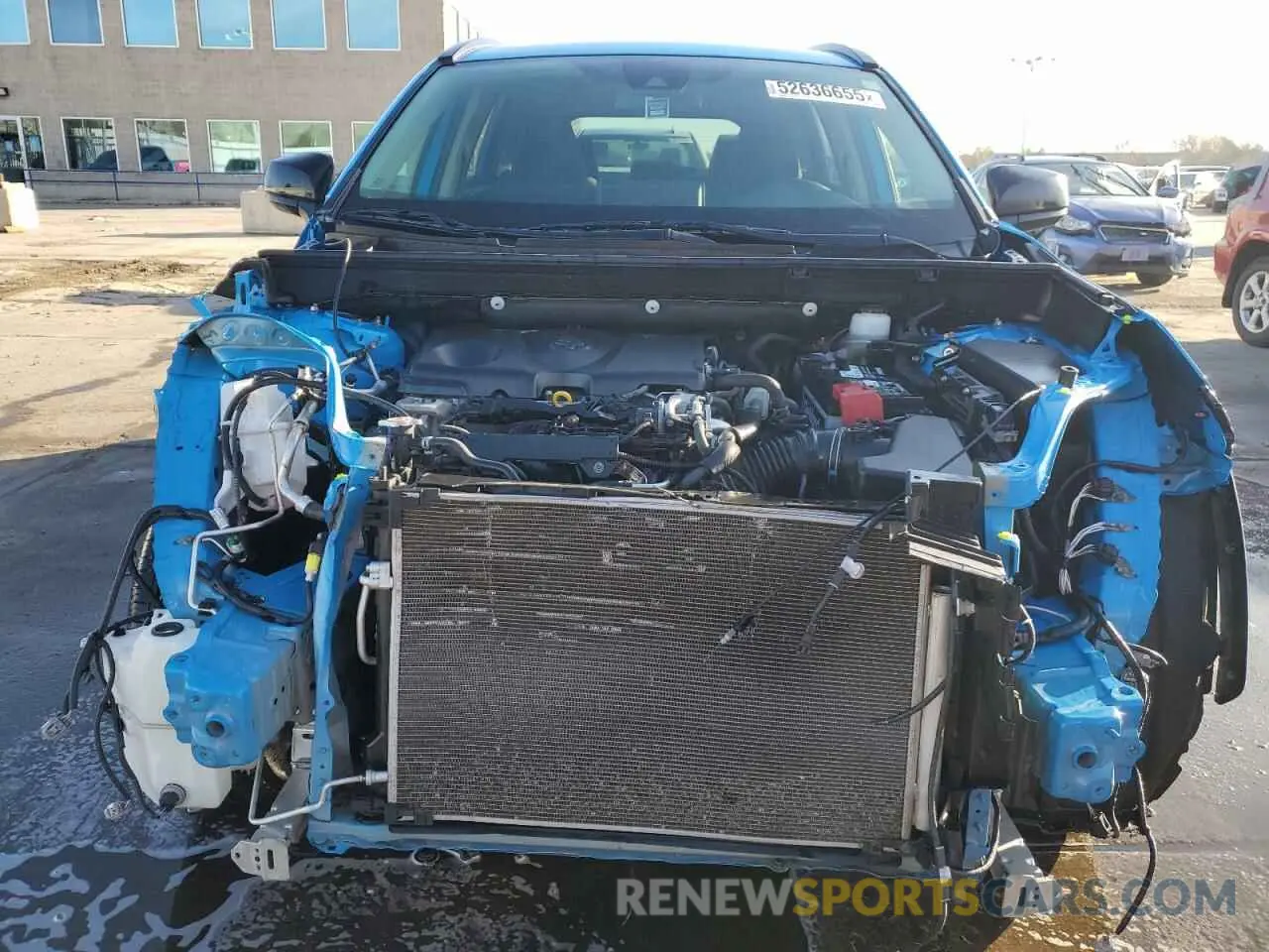 5 Photograph of a damaged car JTMF1RFV6KD004645 TOYOTA RAV4 2019