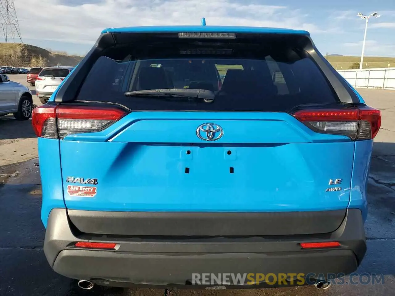 6 Photograph of a damaged car JTMF1RFV6KD004645 TOYOTA RAV4 2019