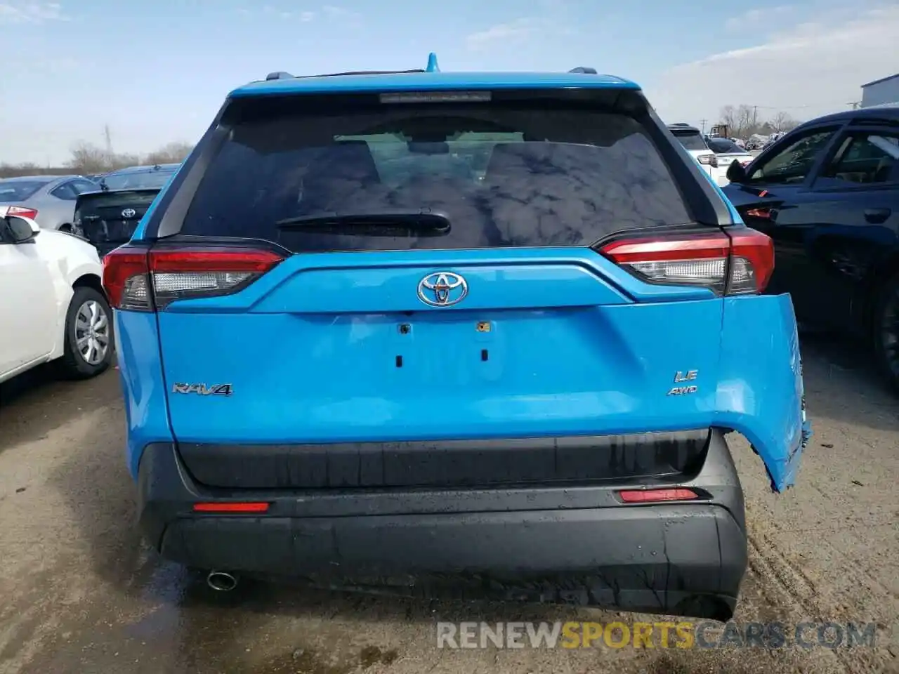 6 Photograph of a damaged car JTMF1RFV6KD013152 TOYOTA RAV4 2019