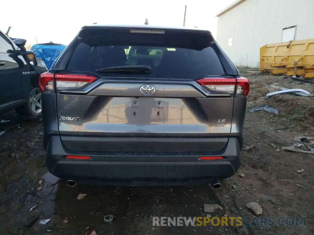 6 Photograph of a damaged car JTMF1RFV6KD015371 TOYOTA RAV4 2019