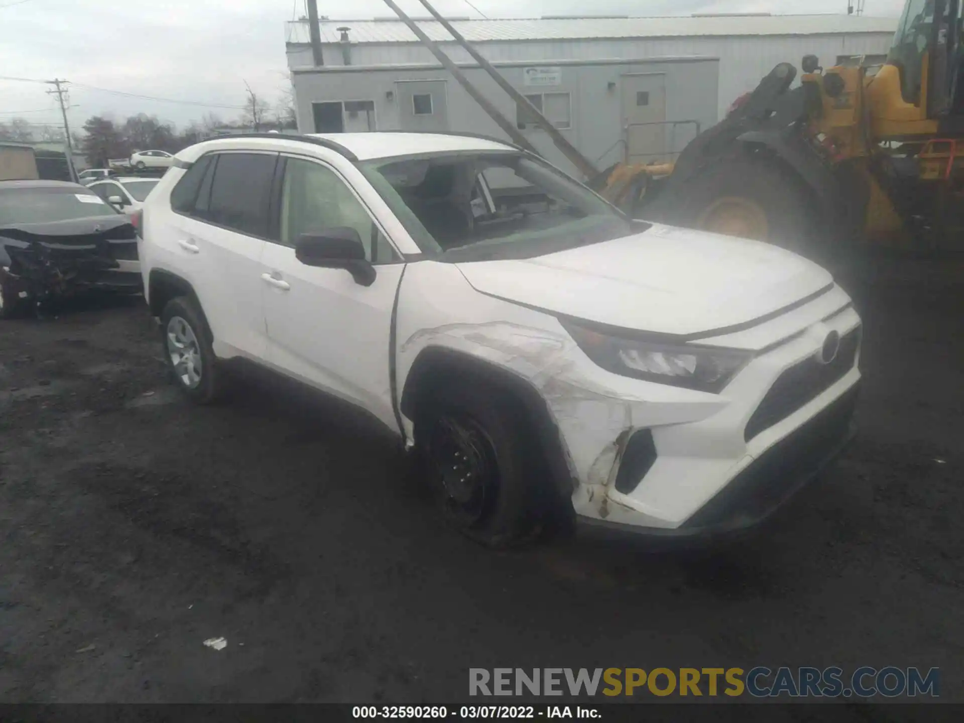 1 Photograph of a damaged car JTMF1RFV6KD028640 TOYOTA RAV4 2019