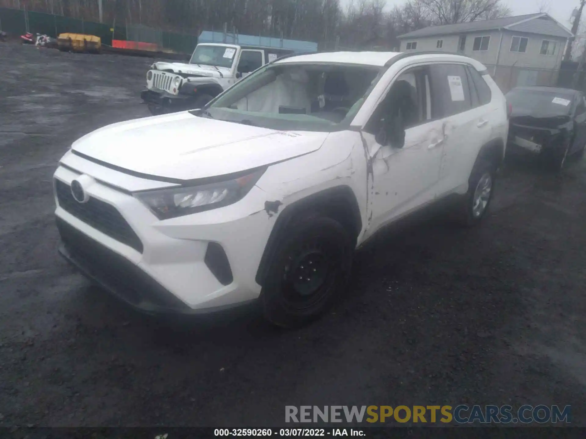 2 Photograph of a damaged car JTMF1RFV6KD028640 TOYOTA RAV4 2019