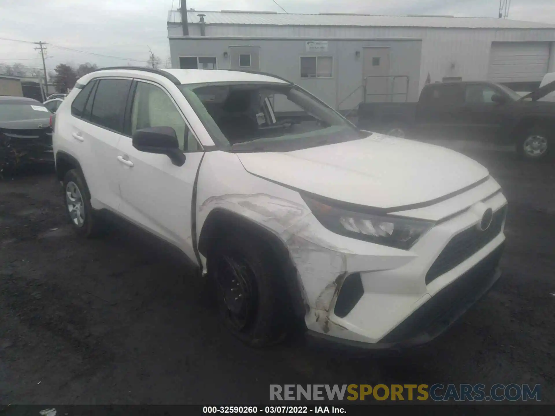 6 Photograph of a damaged car JTMF1RFV6KD028640 TOYOTA RAV4 2019