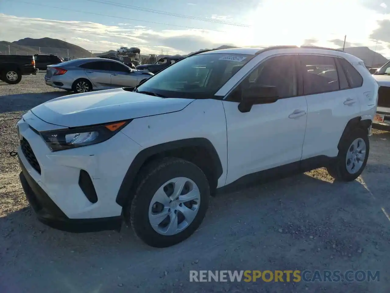 1 Photograph of a damaged car JTMF1RFV6KD032834 TOYOTA RAV4 2019