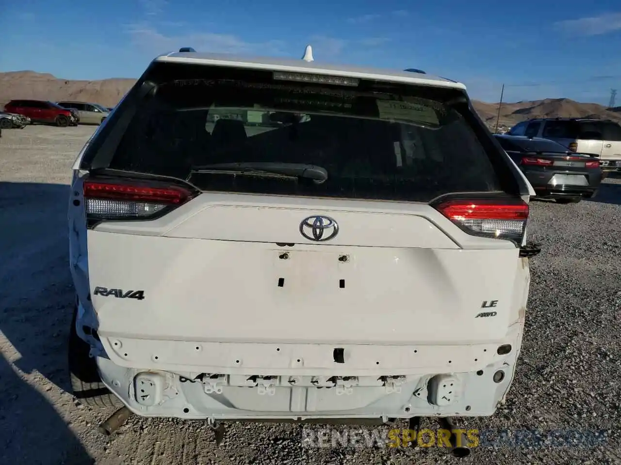 6 Photograph of a damaged car JTMF1RFV6KD032834 TOYOTA RAV4 2019