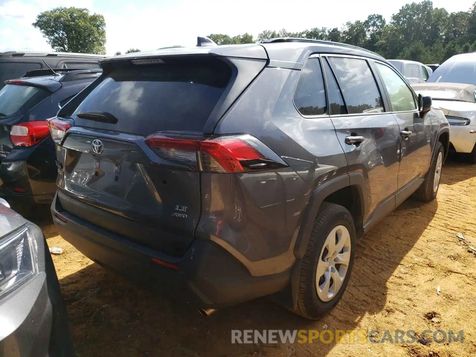 4 Photograph of a damaged car JTMF1RFV6KD515319 TOYOTA RAV4 2019