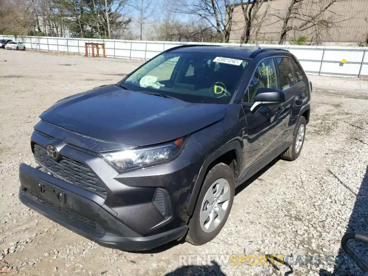 2 Photograph of a damaged car JTMF1RFV6KJ010012 TOYOTA RAV4 2019