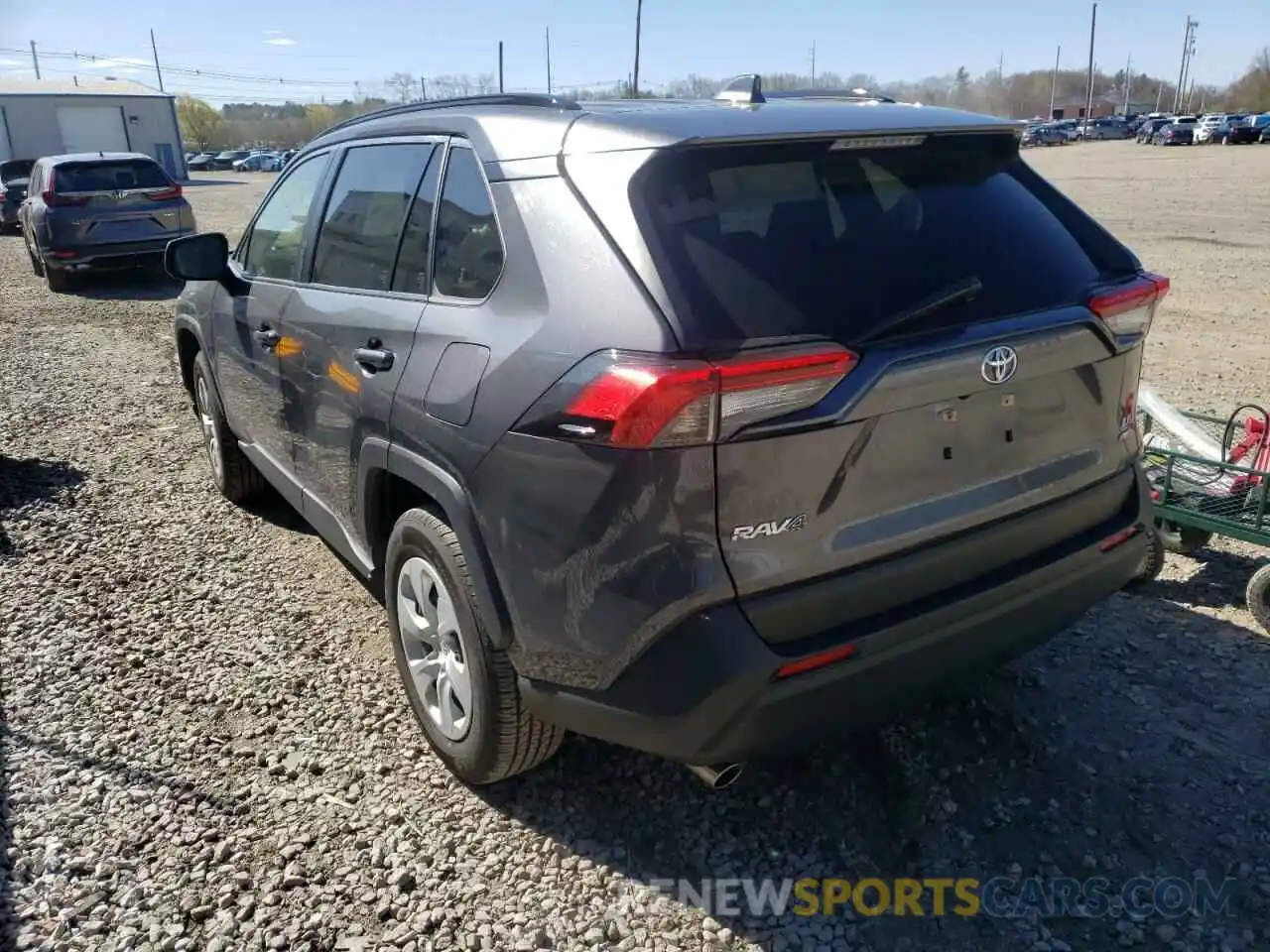 3 Photograph of a damaged car JTMF1RFV6KJ010012 TOYOTA RAV4 2019