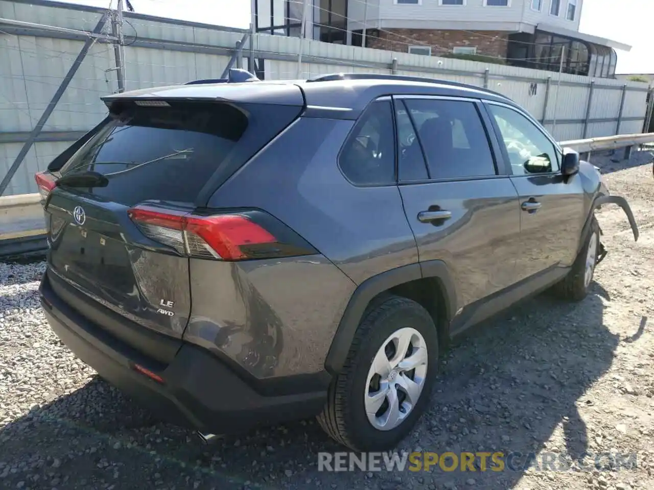 4 Photograph of a damaged car JTMF1RFV6KJ010012 TOYOTA RAV4 2019