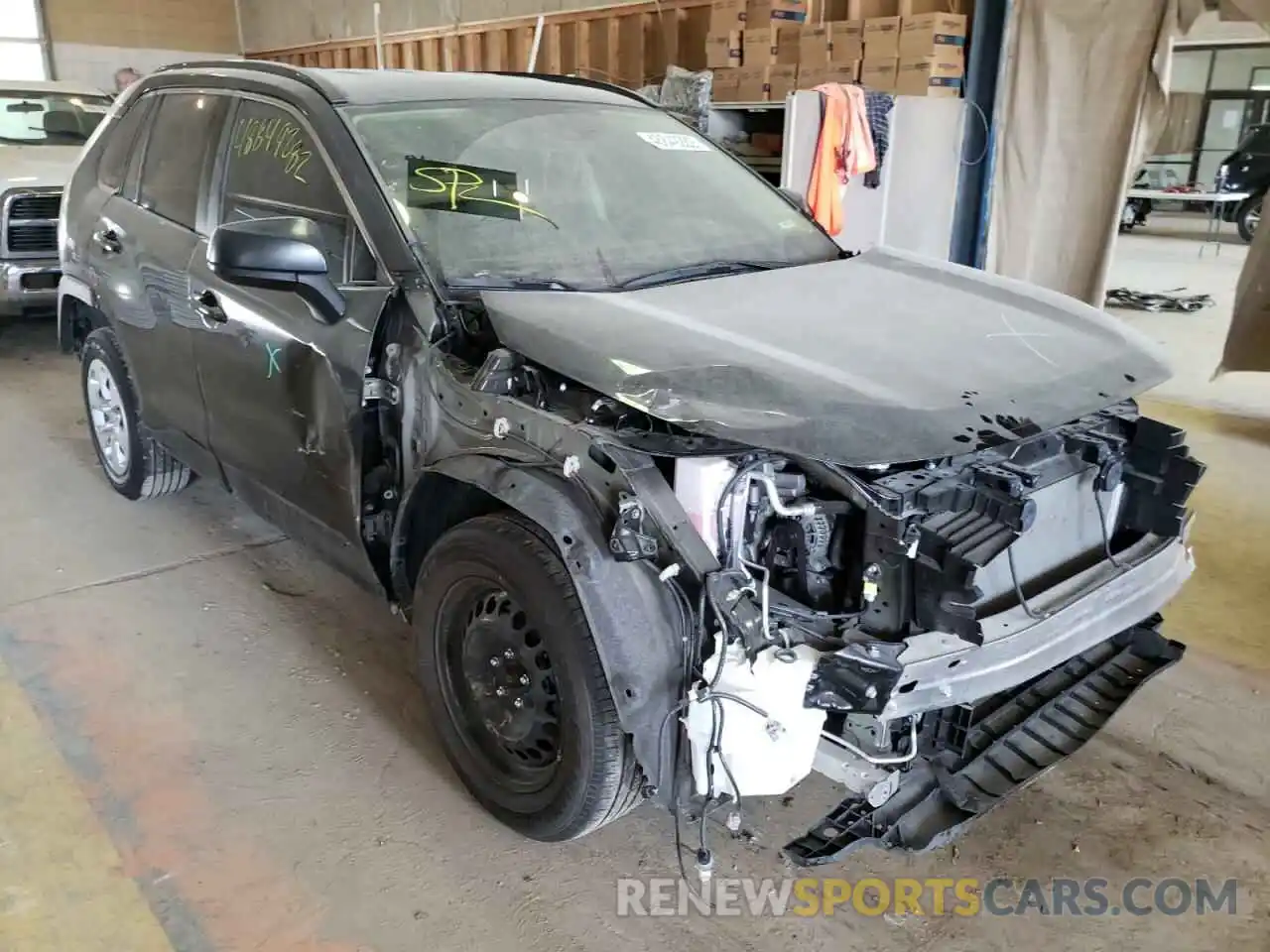 1 Photograph of a damaged car JTMF1RFV6KJ010771 TOYOTA RAV4 2019