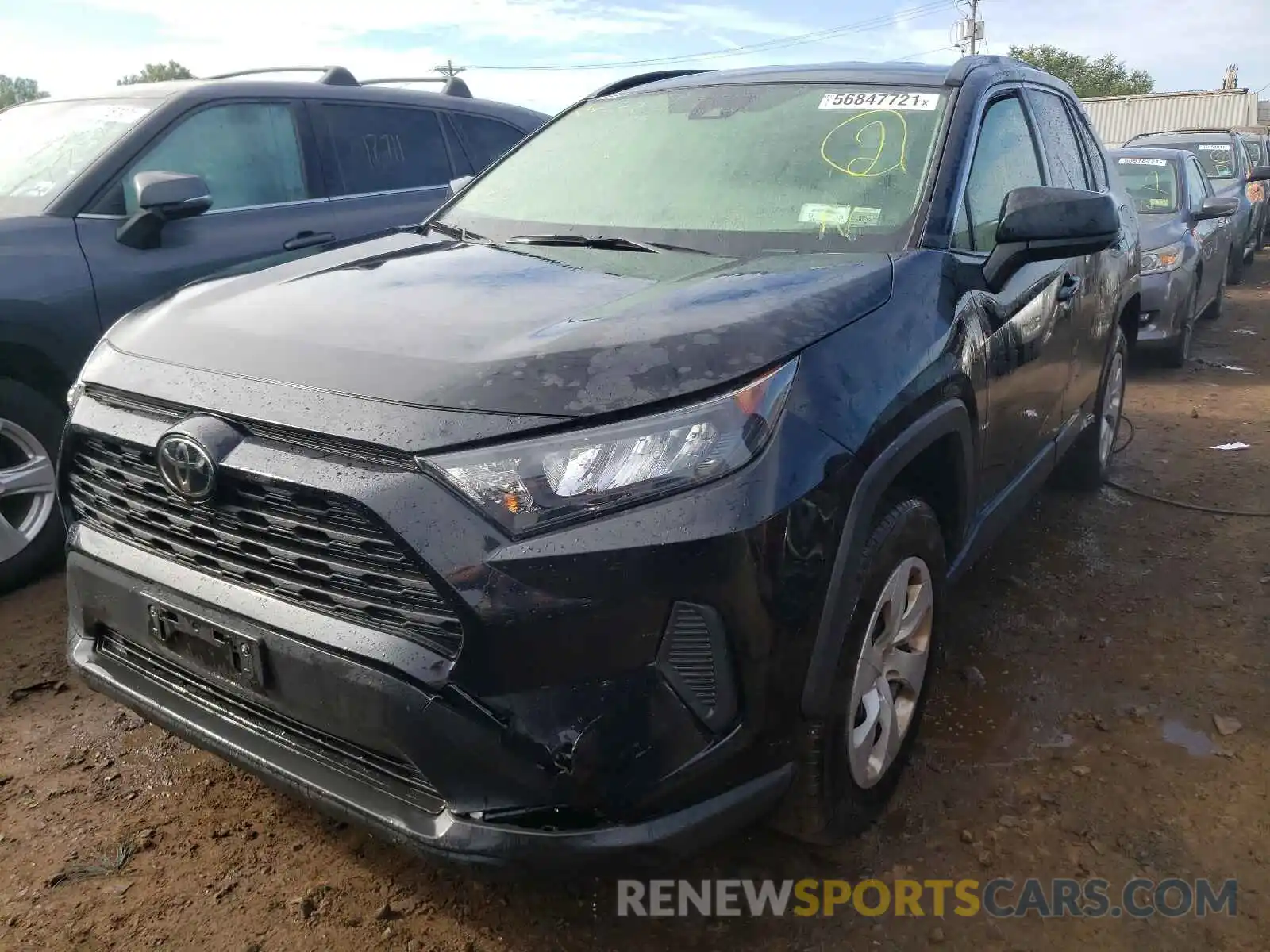 2 Photograph of a damaged car JTMF1RFV7KD024001 TOYOTA RAV4 2019