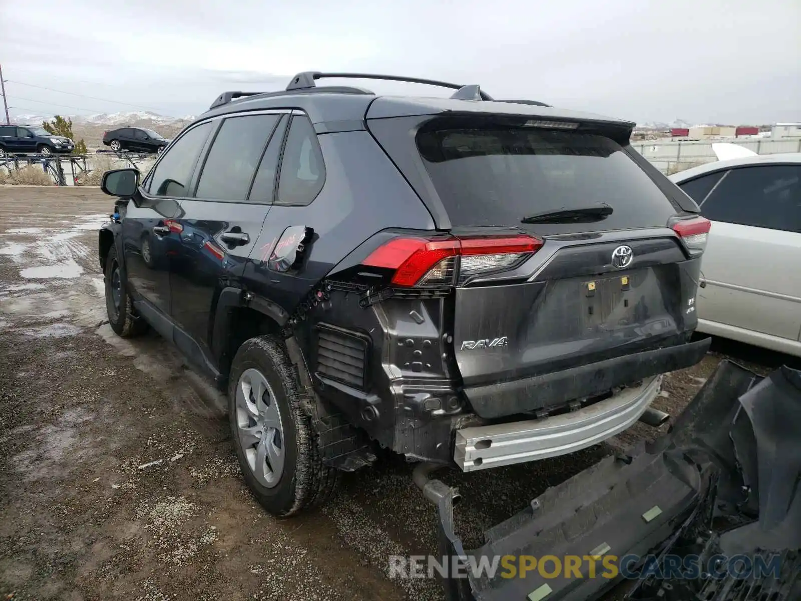 3 Photograph of a damaged car JTMF1RFV7KD027755 TOYOTA RAV4 2019