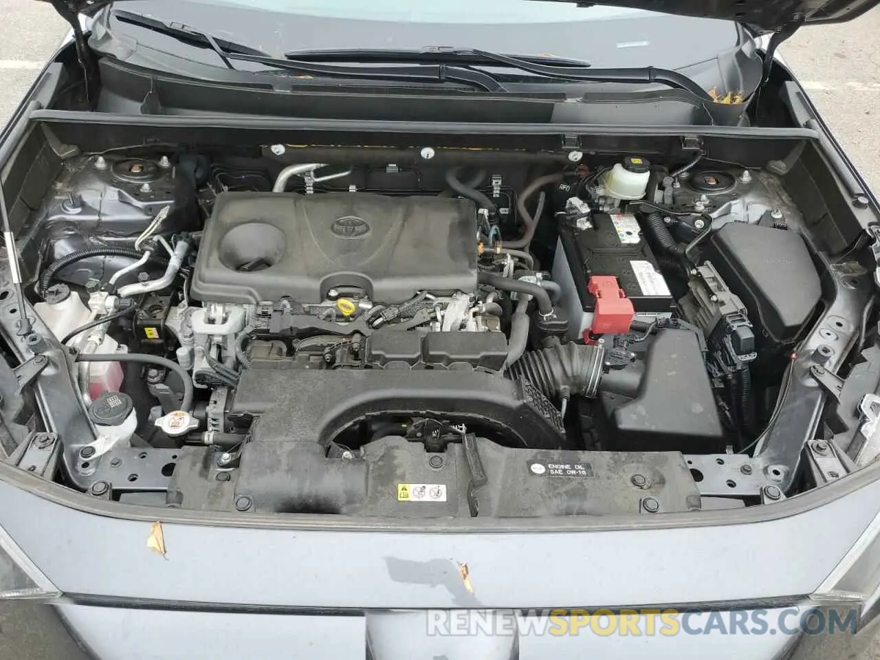 12 Photograph of a damaged car JTMF1RFV7KD045415 TOYOTA RAV4 2019
