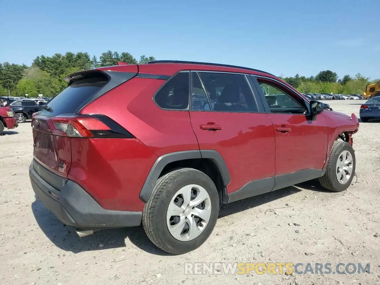 3 Photograph of a damaged car JTMF1RFV7KJ021603 TOYOTA RAV4 2019