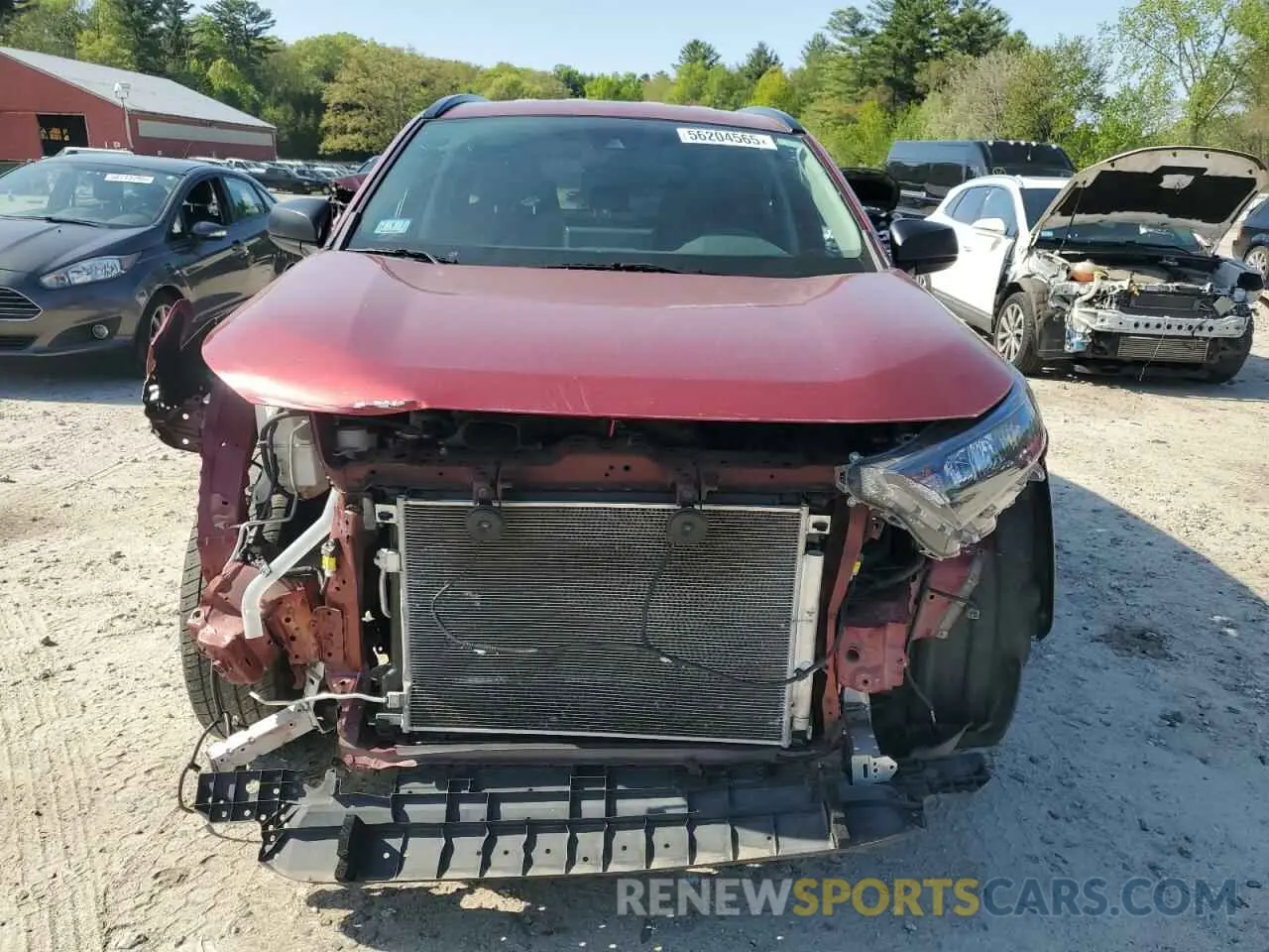5 Photograph of a damaged car JTMF1RFV7KJ021603 TOYOTA RAV4 2019