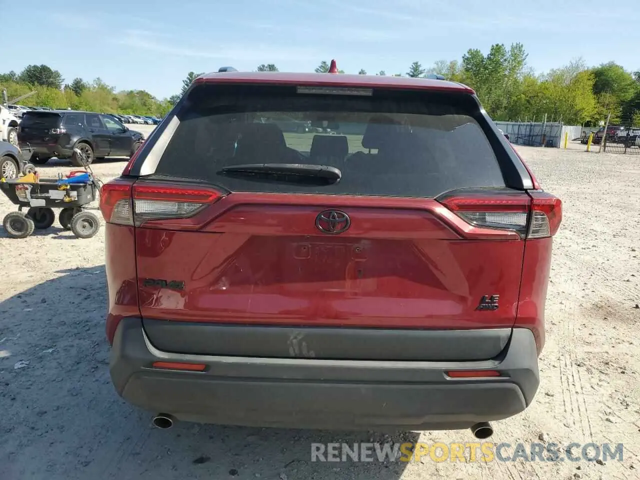 6 Photograph of a damaged car JTMF1RFV7KJ021603 TOYOTA RAV4 2019