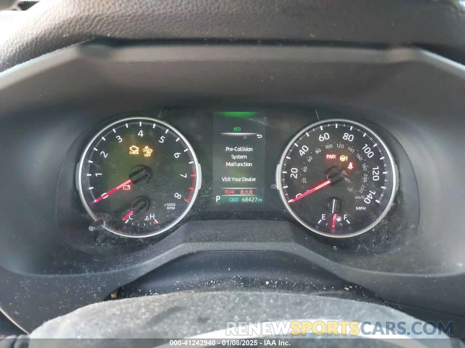 7 Photograph of a damaged car JTMF1RFV7KJ023657 TOYOTA RAV4 2019