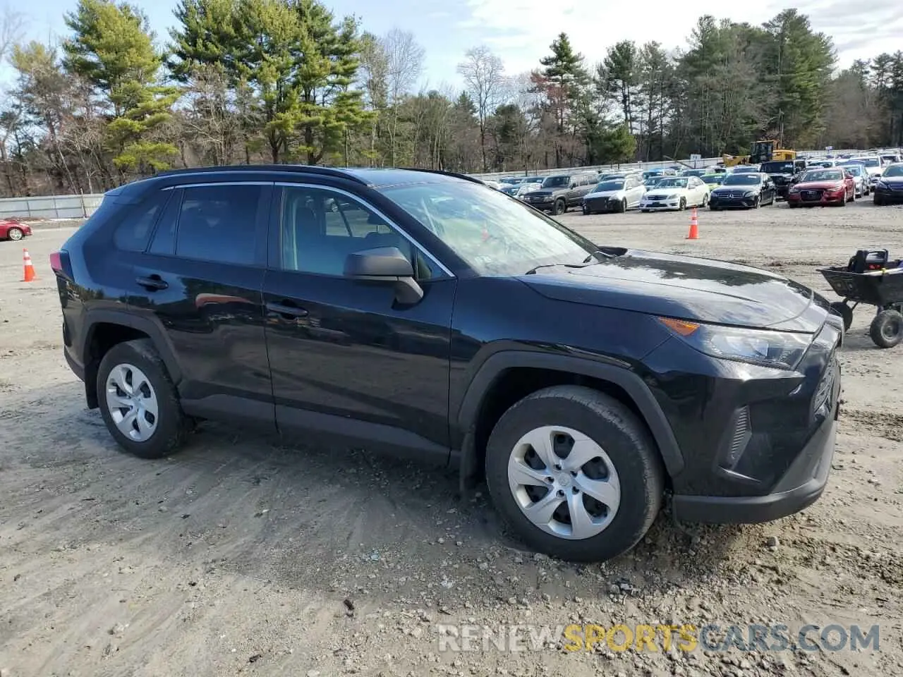 4 Photograph of a damaged car JTMF1RFV8KD002525 TOYOTA RAV4 2019