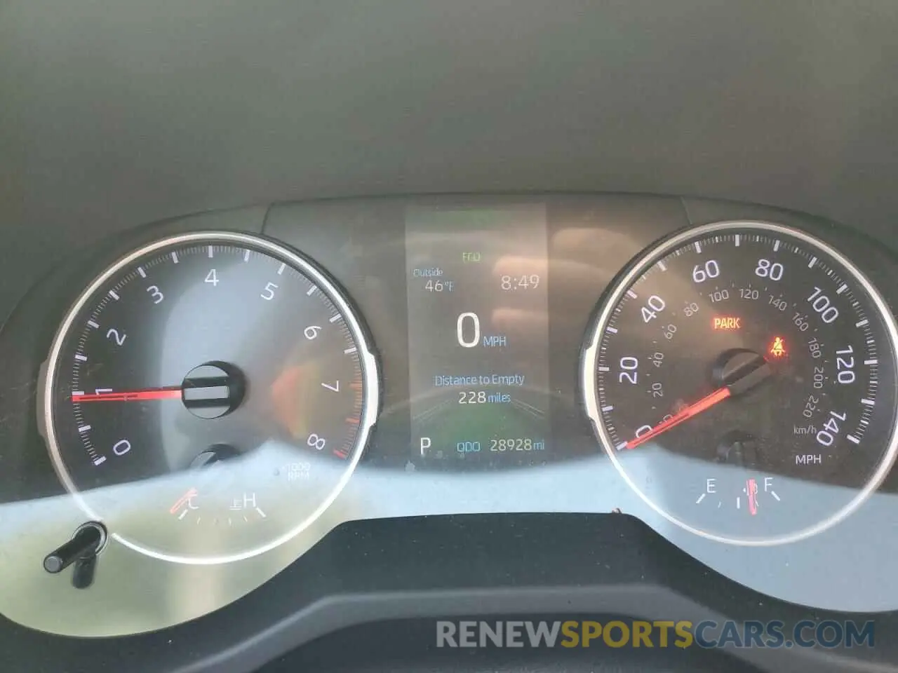 9 Photograph of a damaged car JTMF1RFV8KD002525 TOYOTA RAV4 2019