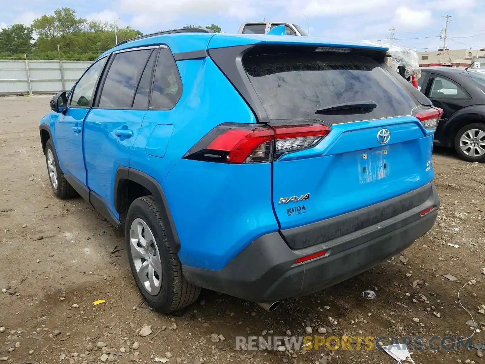 3 Photograph of a damaged car JTMF1RFV9KD036814 TOYOTA RAV4 2019